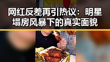 网红反差再引热议:明星塌房风暴下的真实面貌
