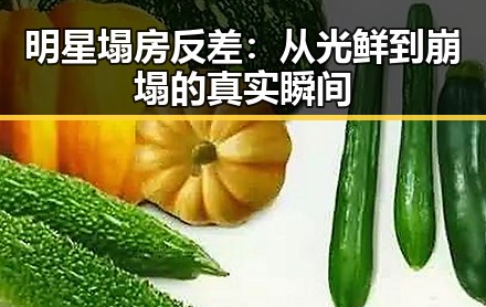 明星塌房反差:从光鲜到崩塌的真实瞬间